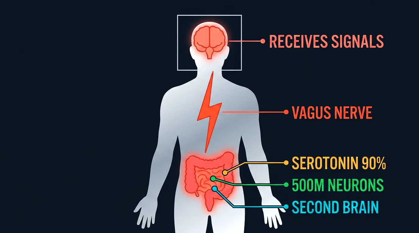 Your second brain and the vagus nerve highway
