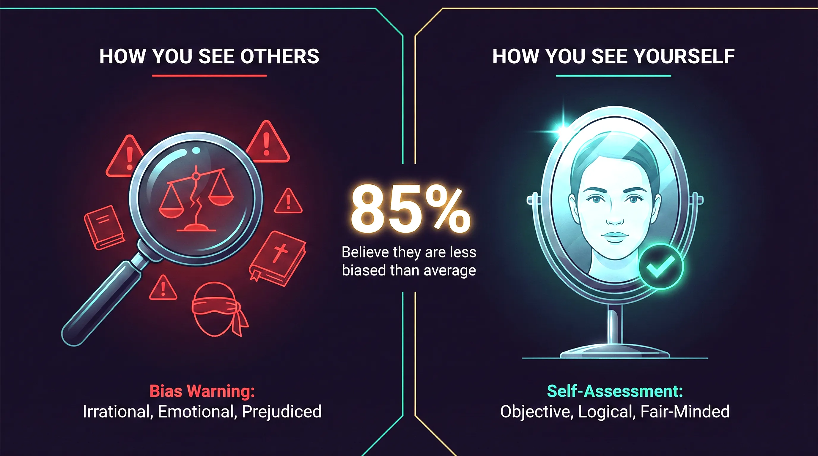 The bias blind spot explained