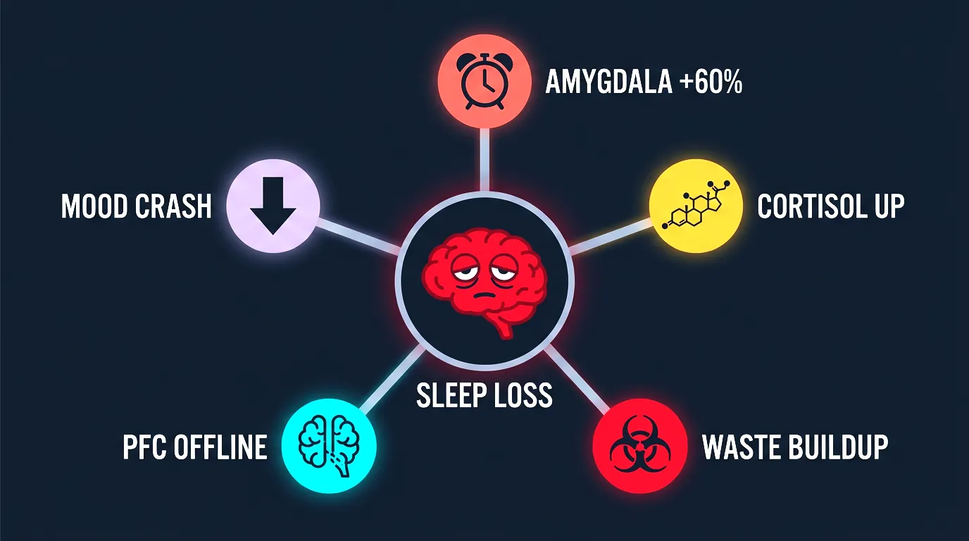 Why sleep deprivation wrecks your mood